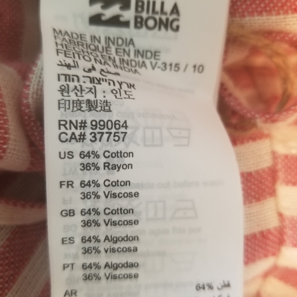 💥Just In💥Billabong Sincerely Jules Crop Top - Picture 7 of 8